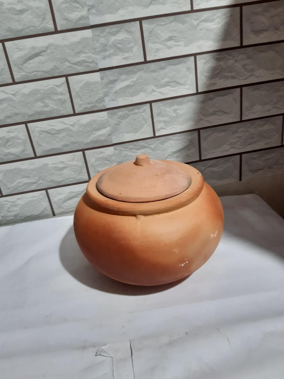 nồi đất nướng gà bụng 24 cm ( loại bé tí)