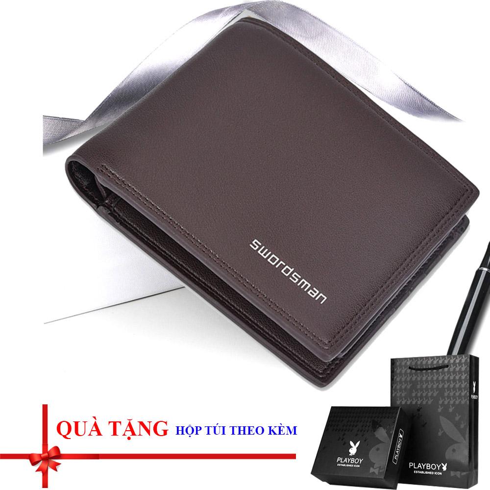 Ví / bóp da nam cao cấp (Full hộp túi làm quà tặng)