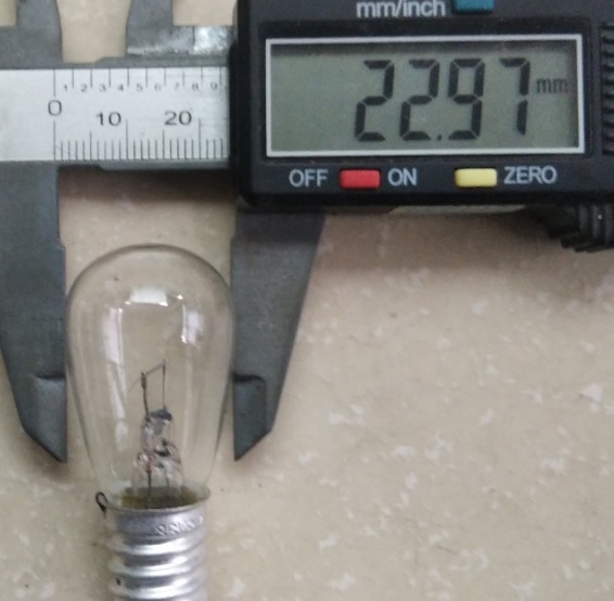 Bóng đèn sợi đôt đôi xoáy E14 36V 8W