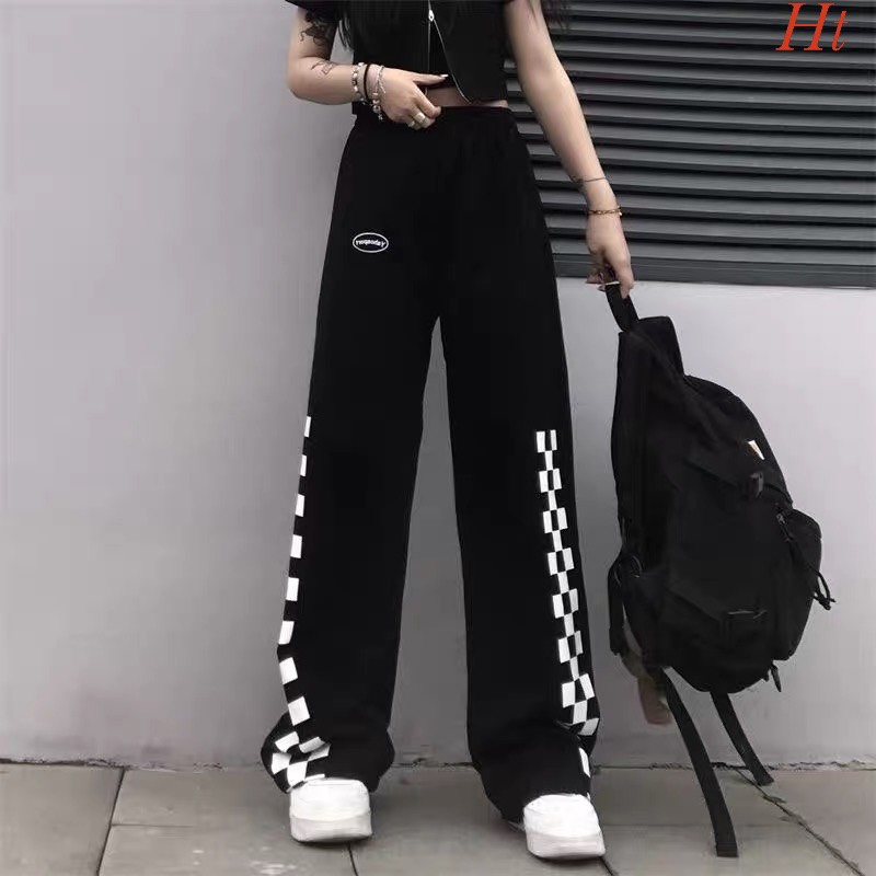 Quần bom chun Caro nam nữ mặc đẹp