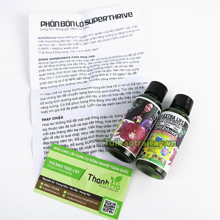 Superthrive Hormon tăng trưởng cho cây trồng