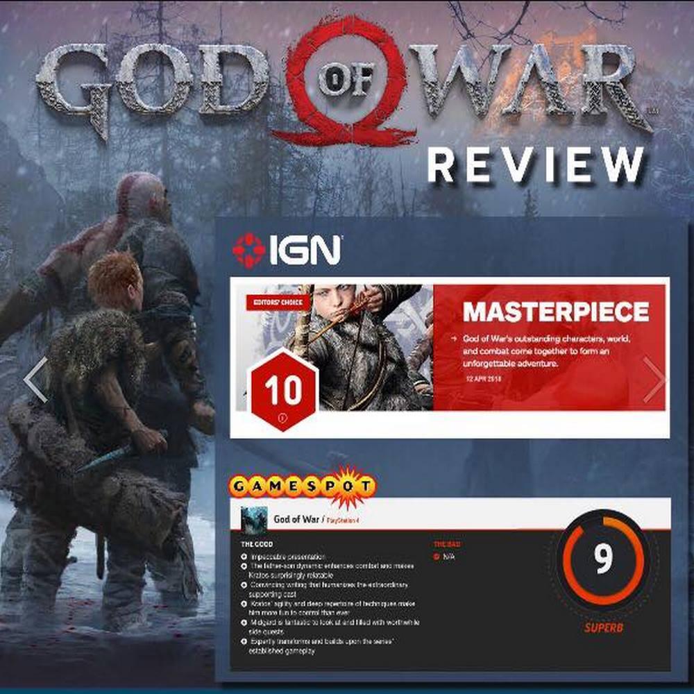 Combo Đĩa Game PS4 - God of War & Horizon Zero Dawn