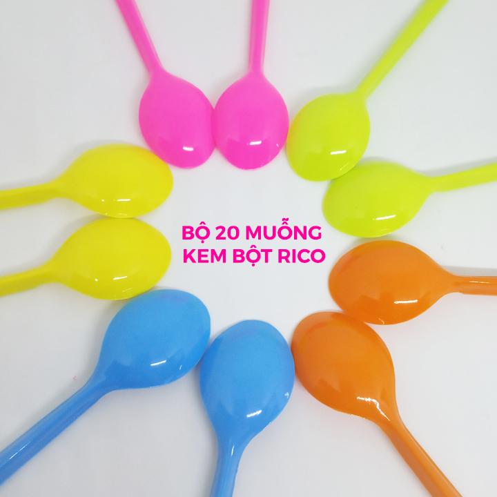 Bộ 100 muỗng kem bột Rico 0074