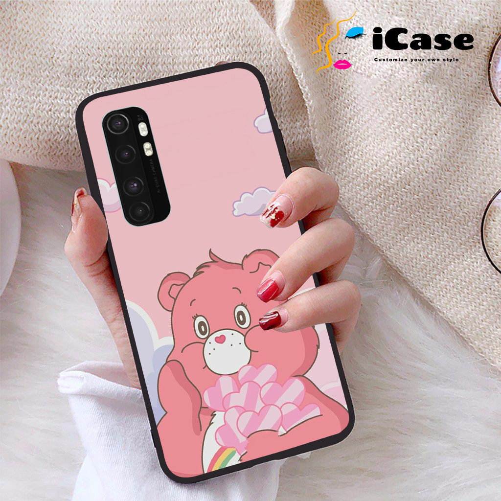 Ốp lưng Xiaomi Mi Note 10 Lite viền dẻo TPU BST Pinky