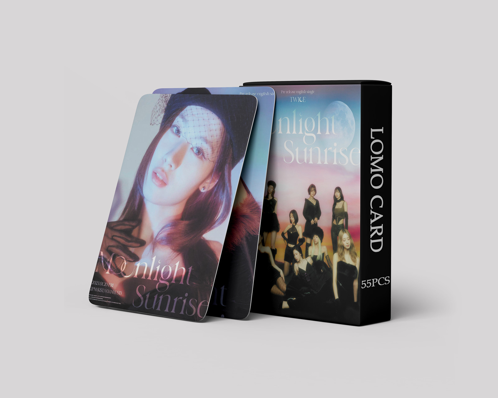 现货55张TWICE卡片MOONLIGHT SUNRISE小卡林娜琏Momo