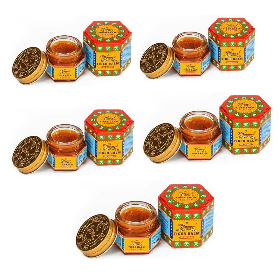 Tiger Balm Red 30g - Combo 5 chai