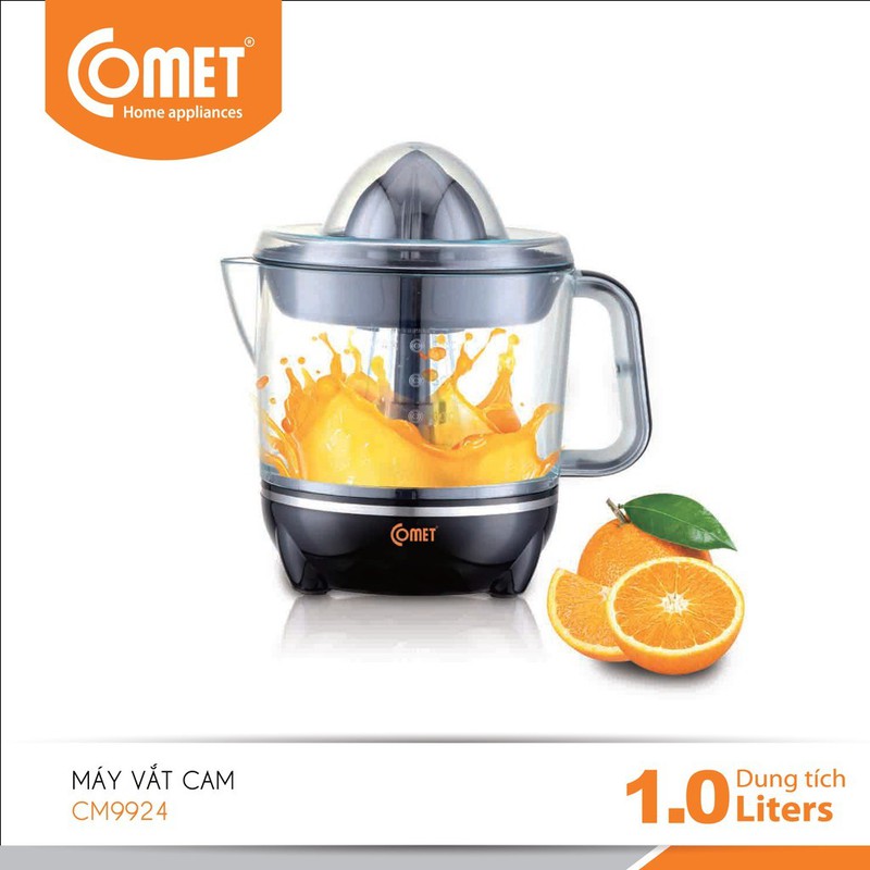 MÁY VẮT CAM COMET CM9924 - 0.7 LÍT CÔNG SUẤT 40W