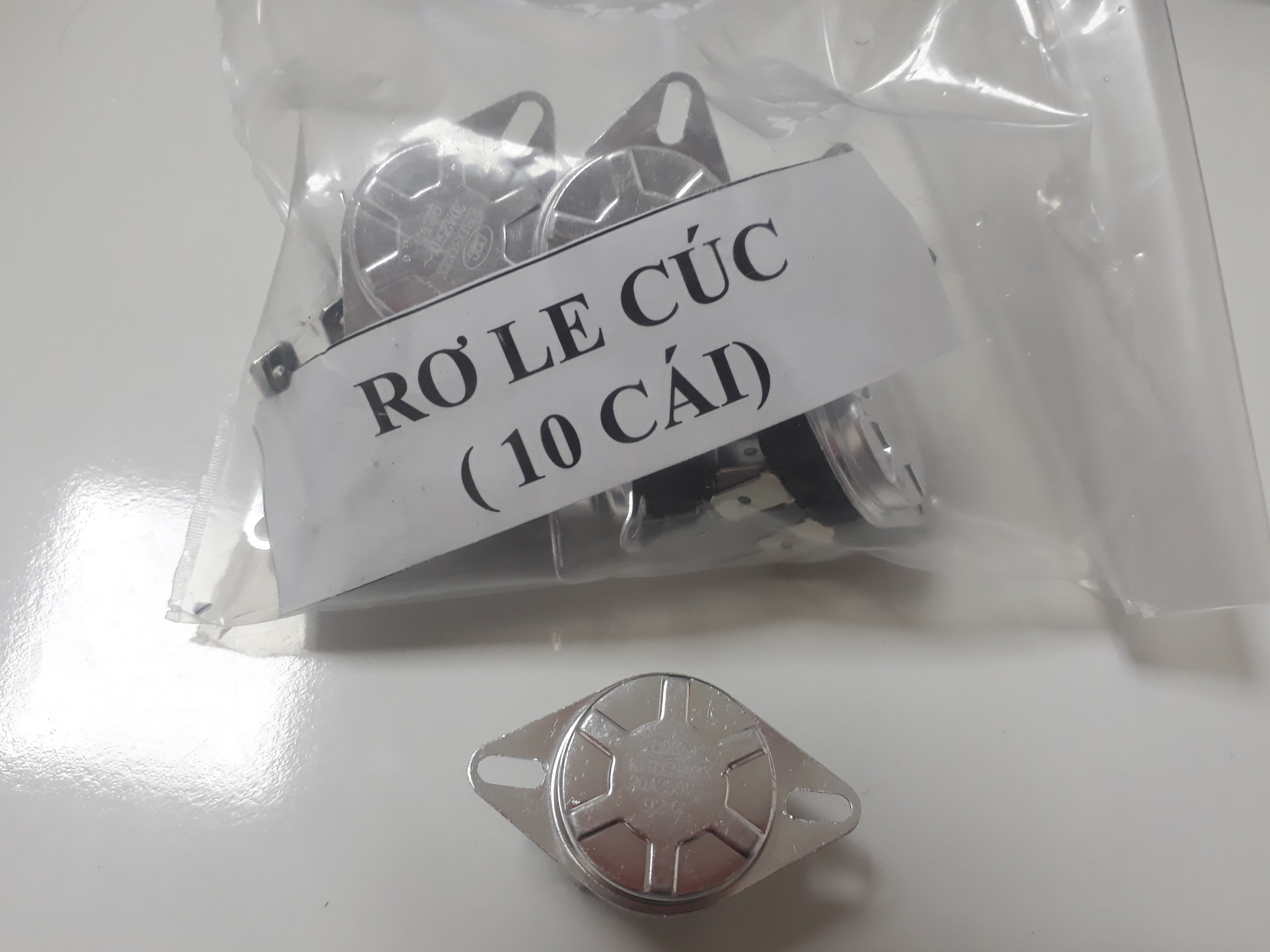 Rơ le cúc 4 chân Bình Nước Nóng
