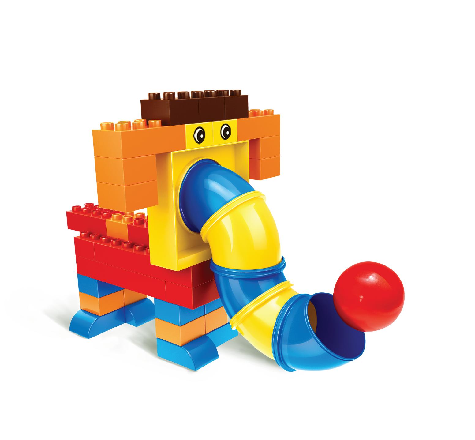 Đồ chơi lắp ráp Junior Block Elephant  TubeGame