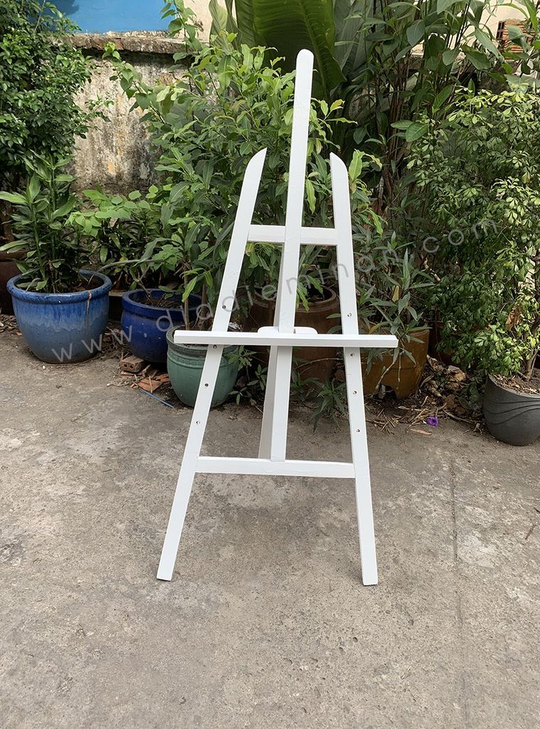 Standee gỗ - Giá tranh
