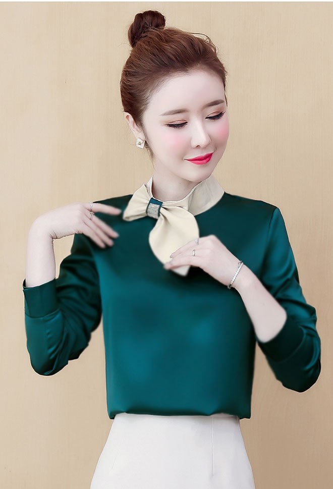 ÁO NƠ BÊN ALICE Phong Cách Hàn Quốc Cực Hot