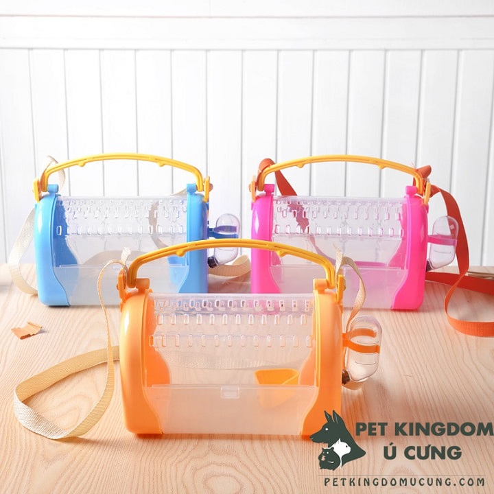 lồng hamster xách tay có dây đeo