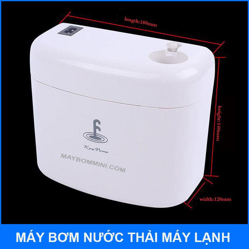 Máy bơm nước thải máy lạnh cao cấp Kingpump 220V 3M 30L