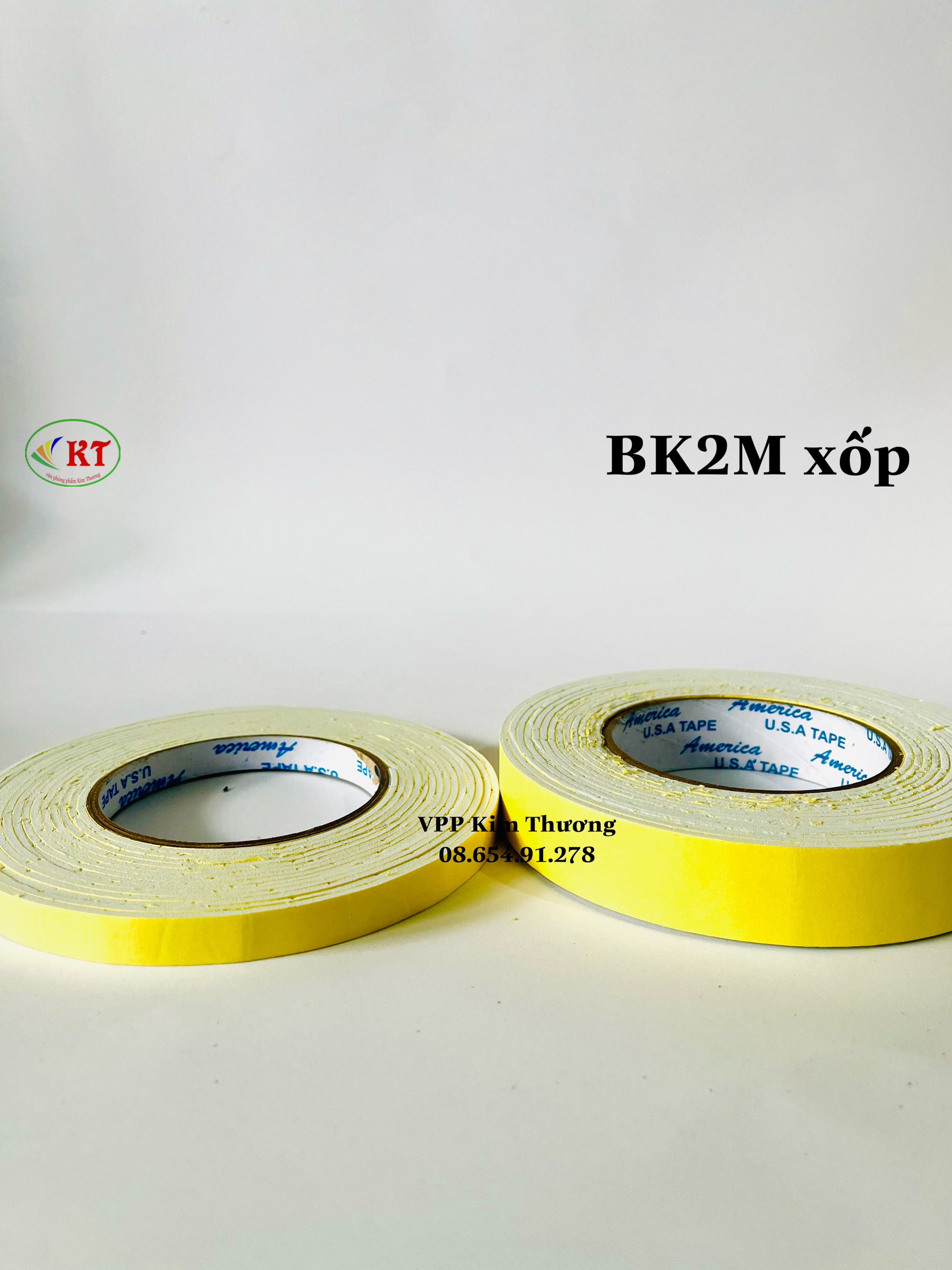 Băng keo 2 mặt xốp 1F2 và 2F4