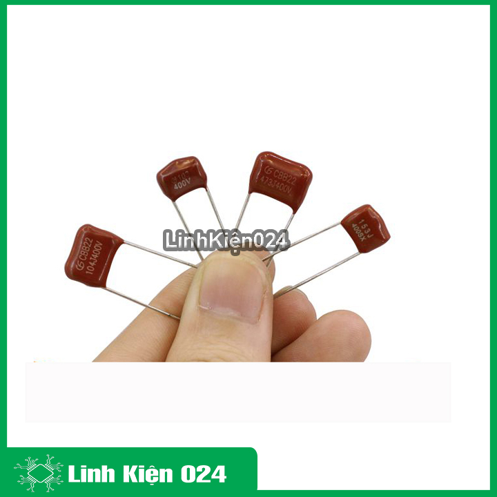 Combo 10 tụ đỏ CBB 400V nhiều giá trị