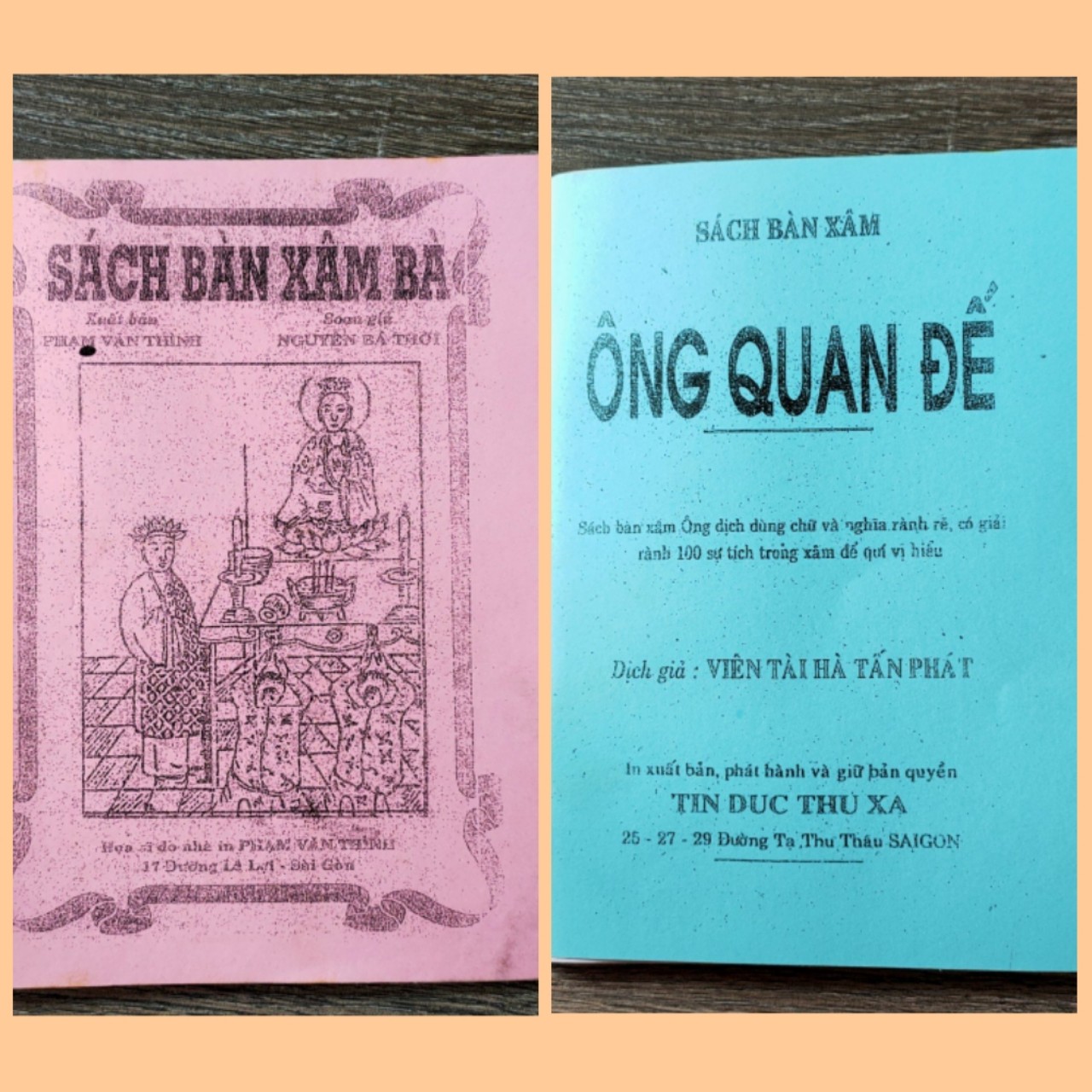 Combo Ống lắc xin xăm, gieo quẻ - thờ cúng