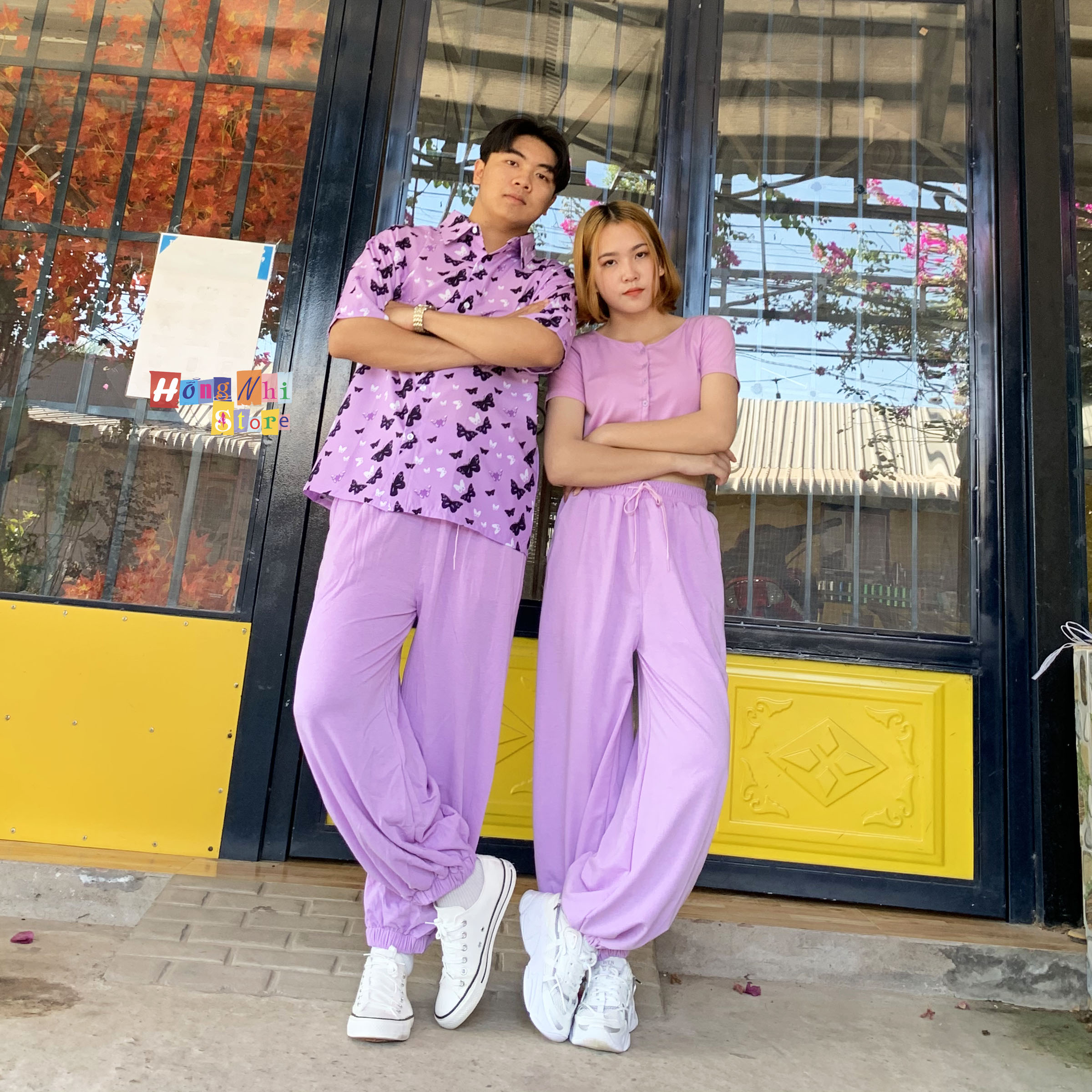 Quần Jogger Basic Pant Ulzzang Unisex Jogger Trơn Bo Lai - MM