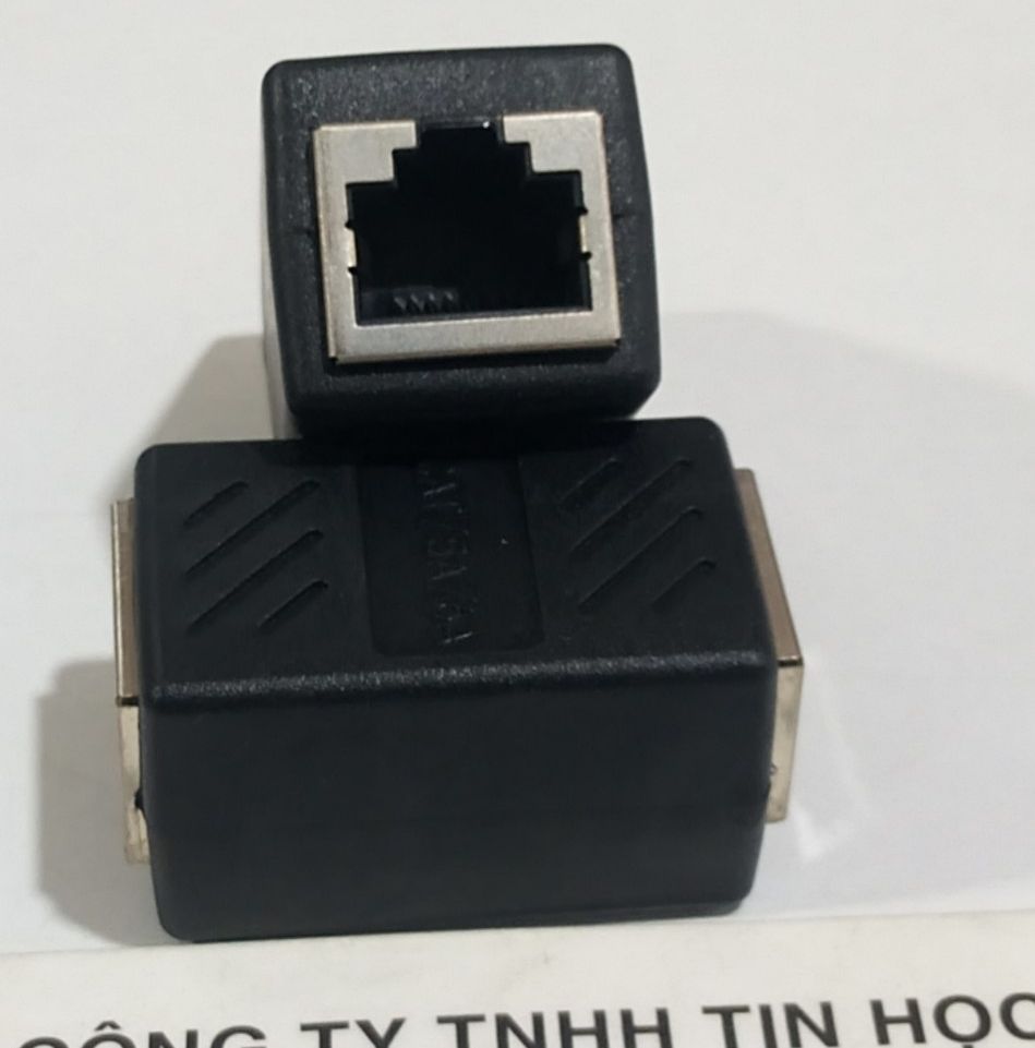 Đầu nối cáp mạng STP RJ45 Coupler - 1 ra 1 (Nối 2 dây mạng Lan Loại tốt bo mạch)