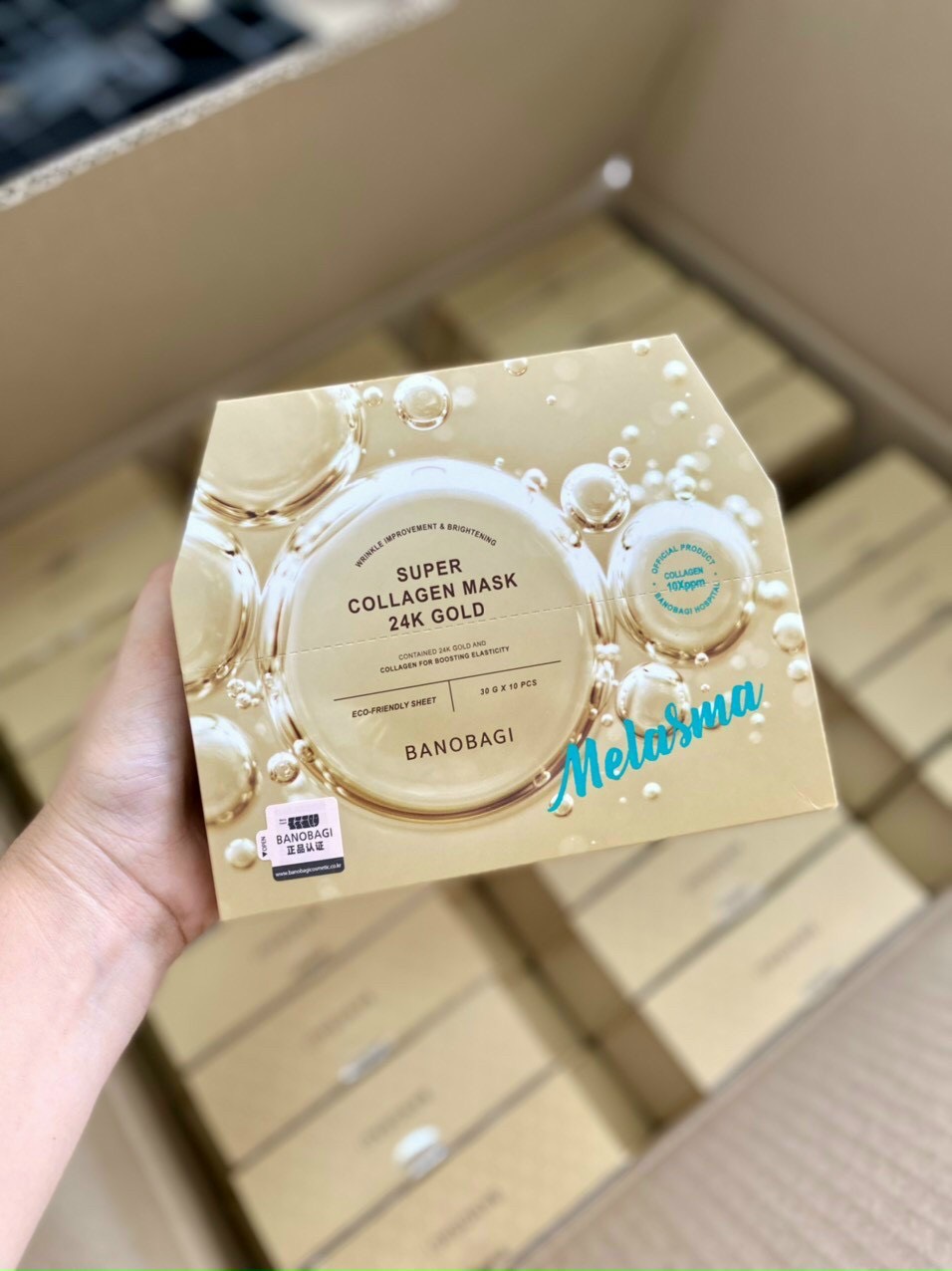 ( 3 mùi ) combo 10 miếng mặt nạ banobagi mẫu mới 2021
