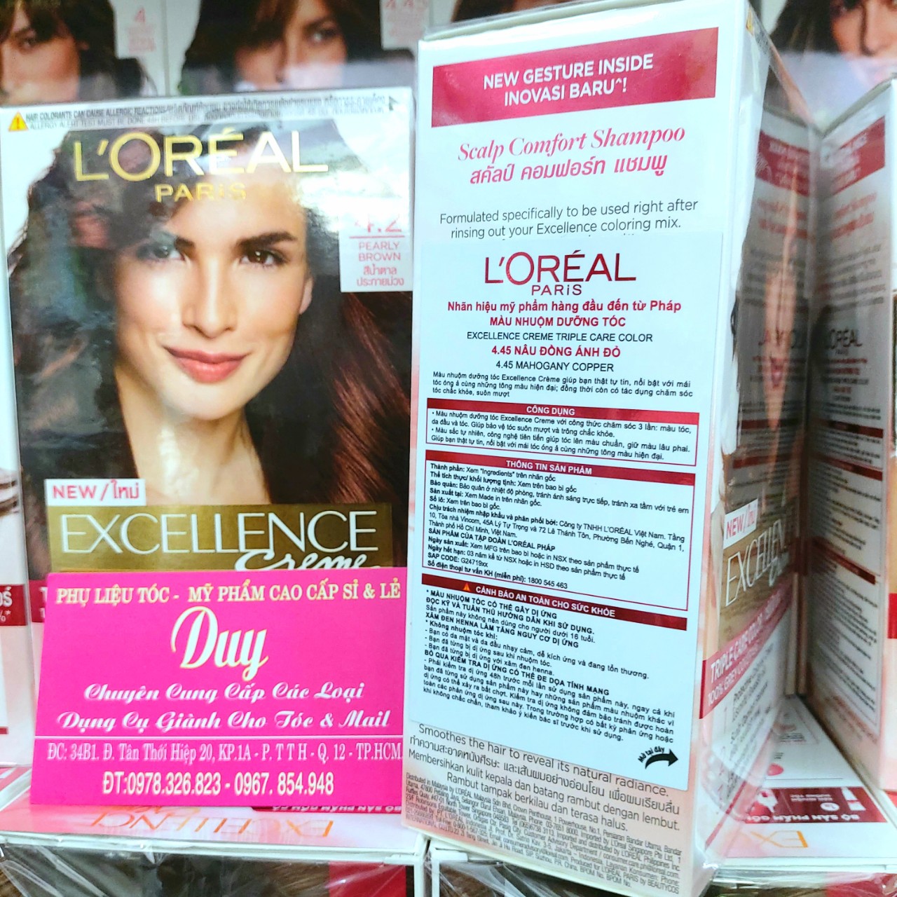 Thuốc Nhuộm Tóc Phủ Bạc Loreal - Sán Phẩm Chính Hãng