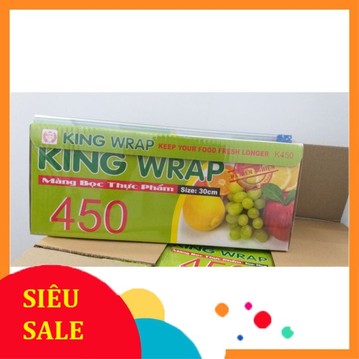 [HCM MUA 1 TẶNG 1KT]MÀNG BỌC THỰC PHẨM CUỘN K450