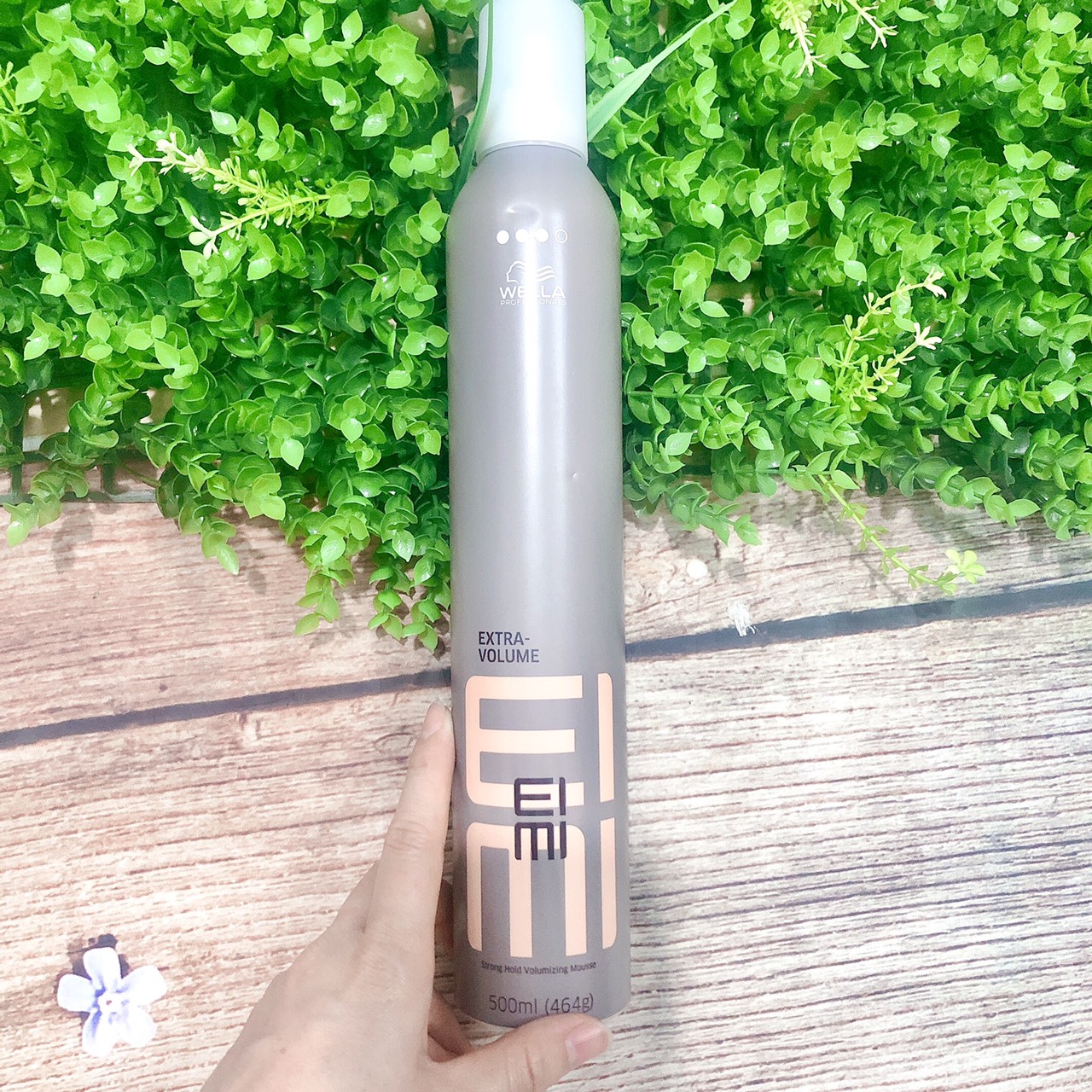 [HCM]Mousse tạo độ phồng cho tóc Wella Extra Volume EIMI Strong Hold Volumizing 500ml
