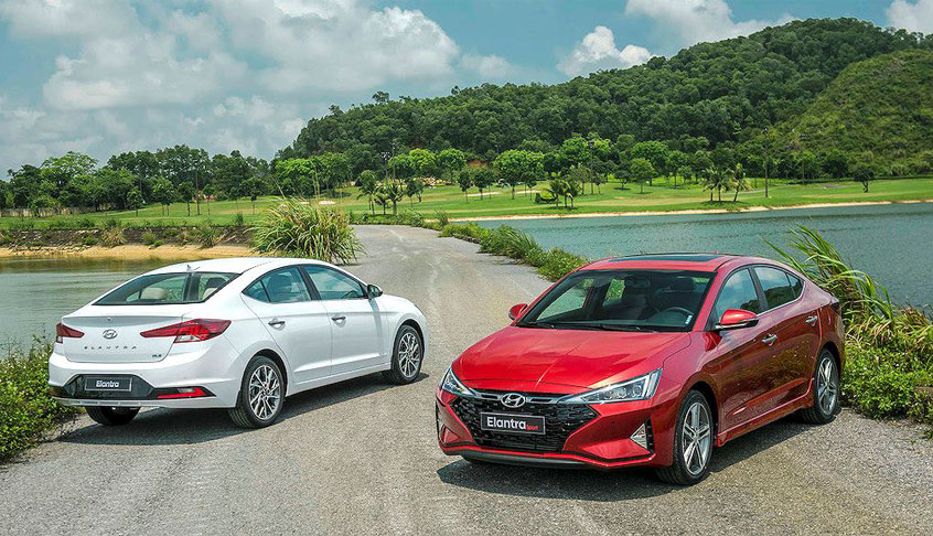 ELANTRA 2019 - 2020 Cường lực màn hình cảm ứng