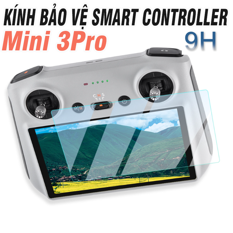 Kính cường lực tay điều khiển rc-1, rc-2 cho flycam dji mini4 4pro mini3 /3pro / air3/ maivic3 /air2 2s - phụ kiện flycam