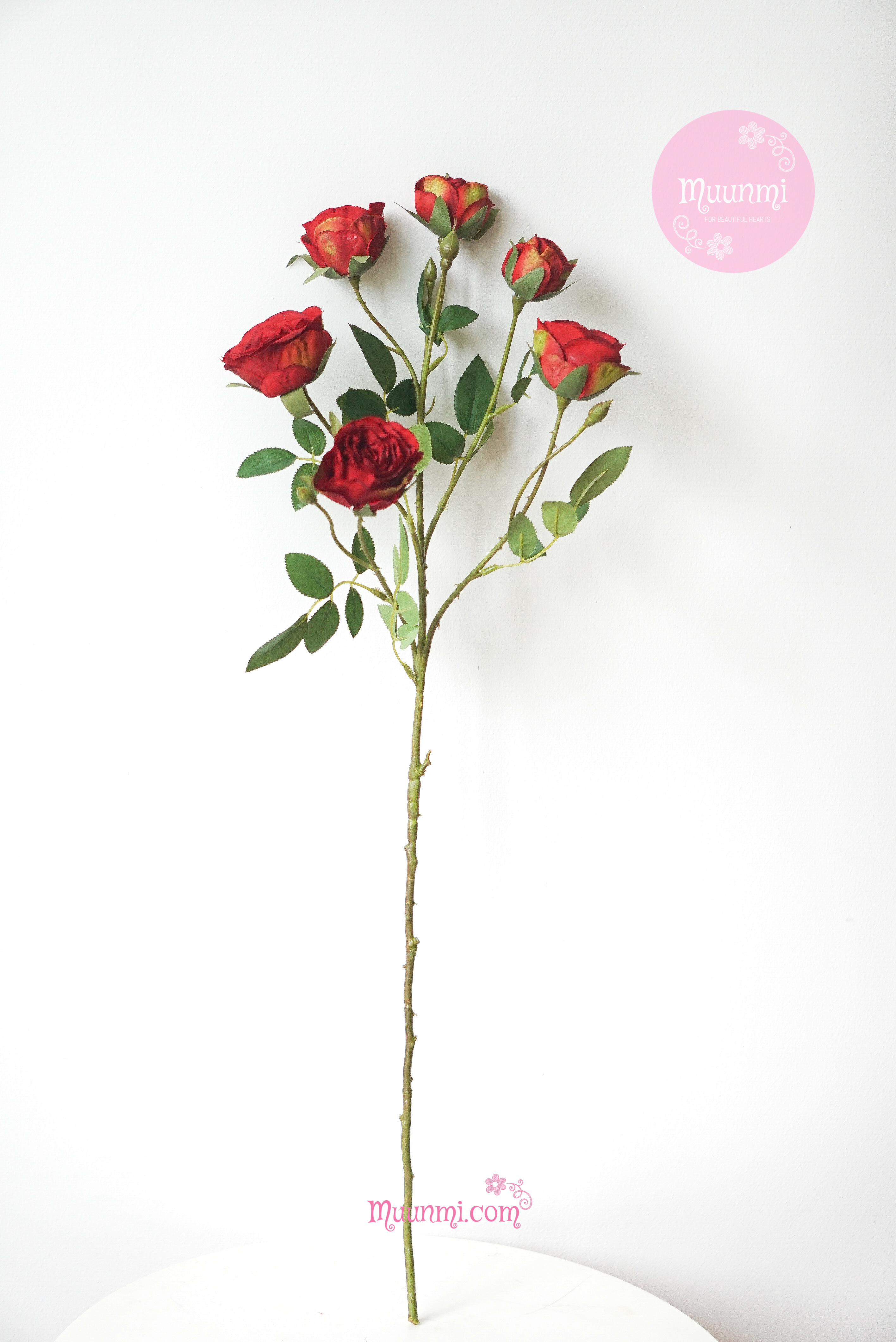 Hoa lụa 🌸 | Hoa Hồng Trăng đẹp nhẹ nhàng rất yêu