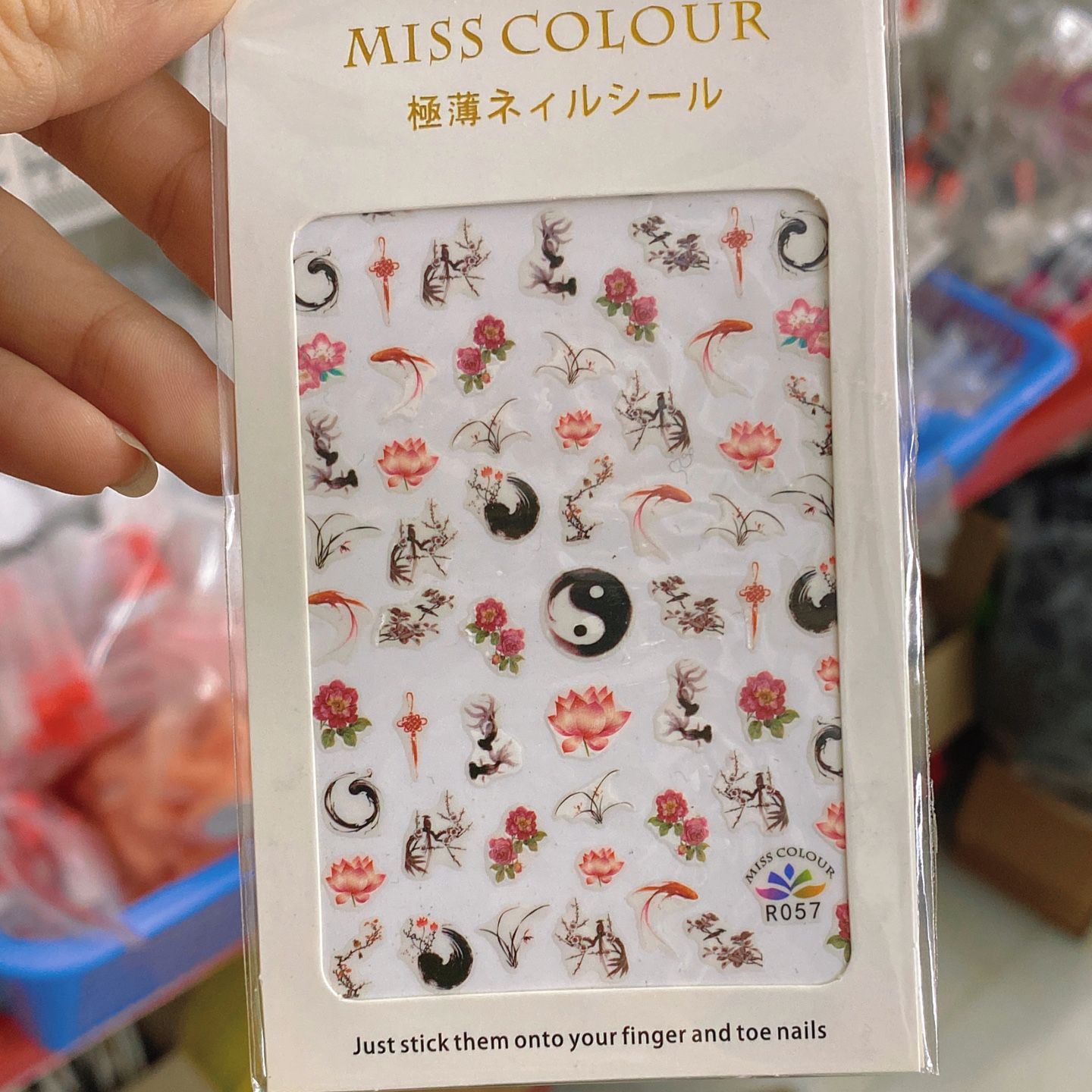 Sticker Dán Móng Nail Siêu Cute - TGN 937
