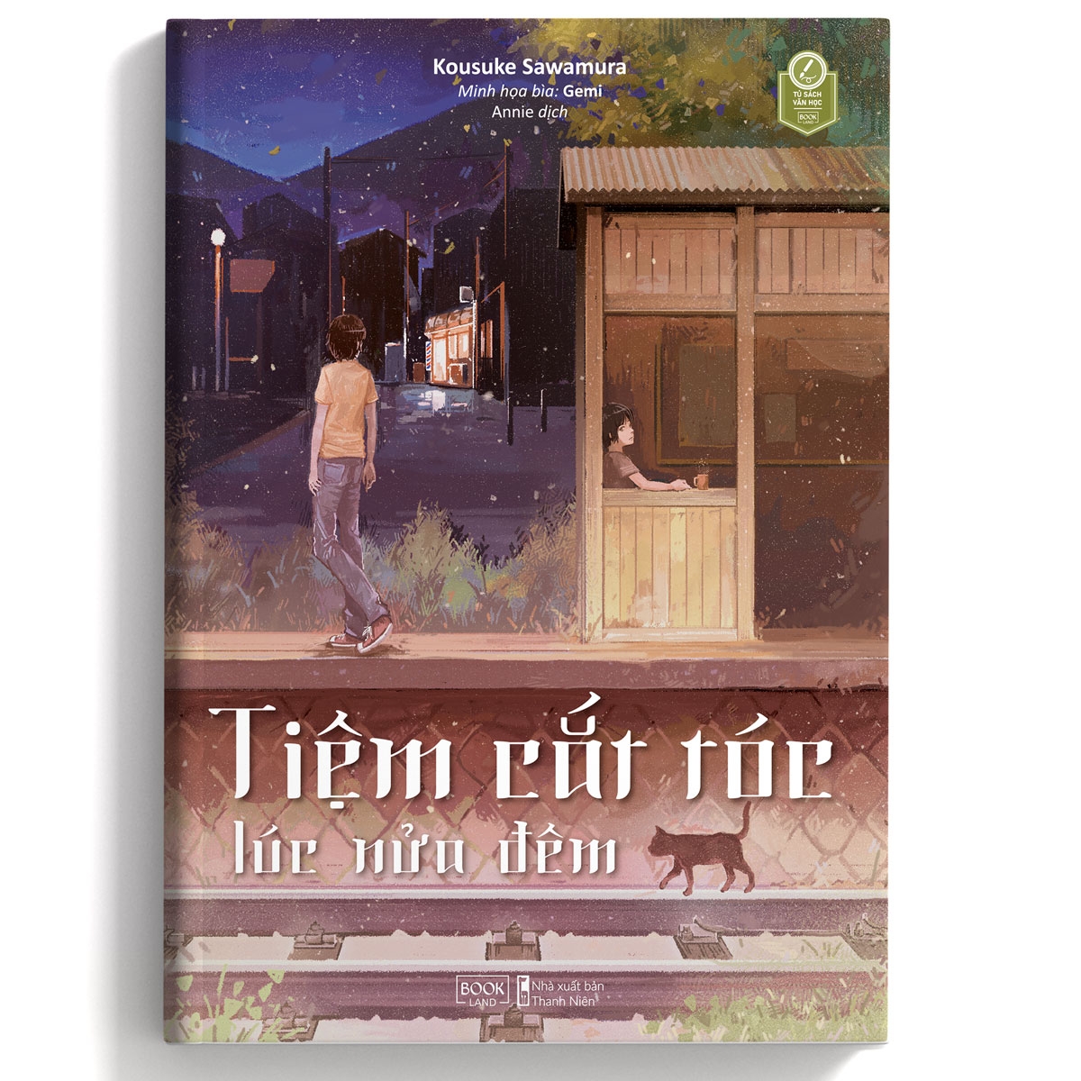 Sách Fahasa - Tiệm Cắt Tóc Lúc Nửa Đêm