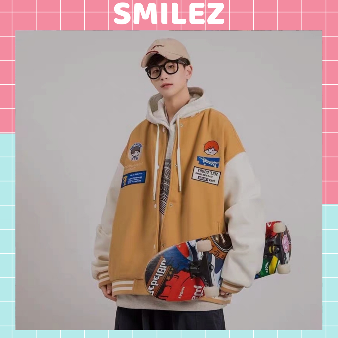 Áo Khoác Bomber Nam Nữ Diner form rộng unisex vải nỉ dày dặn phong cách ulzzang