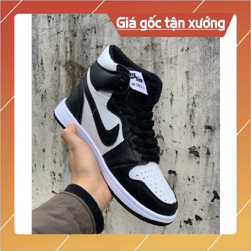❤️Full Box ❤️Giày Thể Thao Sneaker Jodan Panda Cổ Cao Full Size Nam Nữ