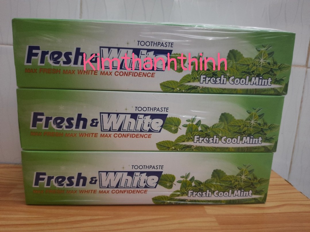 (KTT) Kem đánh răng Fresh & White 160 gr - Xuất xứ Thái Lan