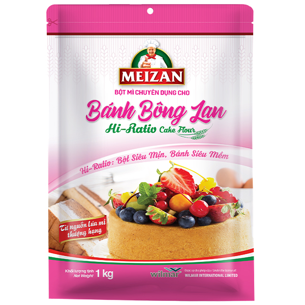 Bột mì bánh bông lan Meizan 1kg