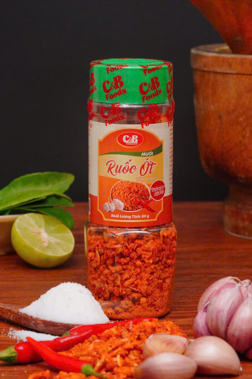 MUỐI RUỐC ỚT TÂY NINH C&B - GIA VỊ ĐẬM ĐÀ, ĐÚNG CHUẨN VIỆT