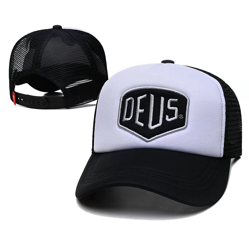 Ready Stock หมวกเบสบอล ลาย Deus Ex Machina Baylands Trucker Snapback สําหรับขี่รถจักรยานยนต์ 2022