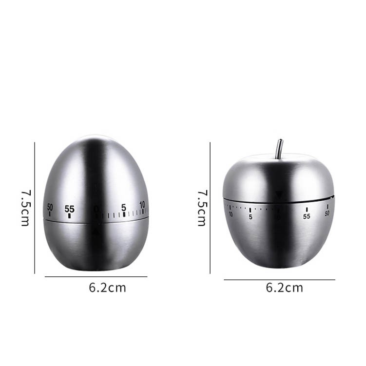Đồng hồ pomodoro inox