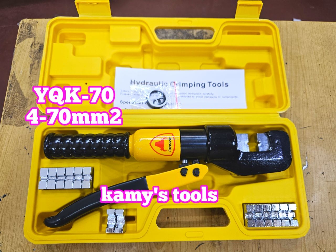 Kìm Ép Cos Thủy Lực Hhy-70a 6-70mm2