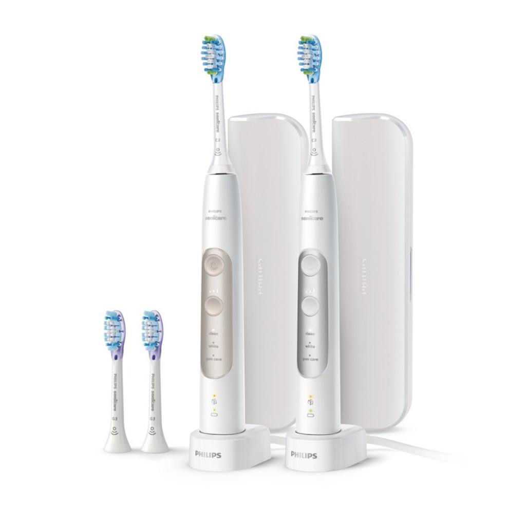 [HCM]Bộ đôi 2 bàn chải điện Philips Sonicare Perfect Clean (hàng Mỹ)