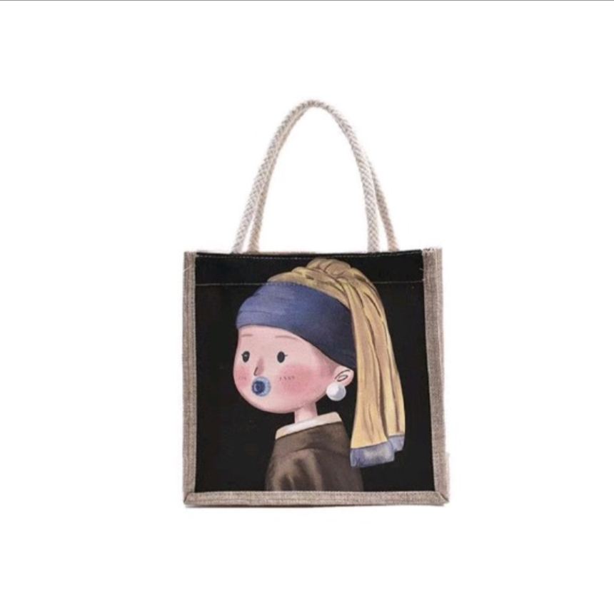 Túi cói mini hot trend