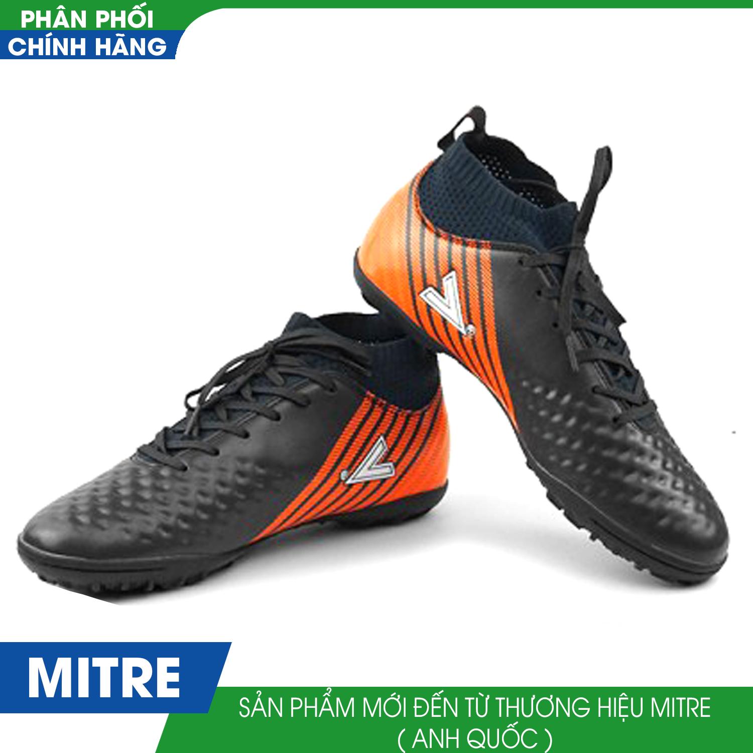 GIÀY ĐÁ BÓNG MITRE 170434(đen/cam)