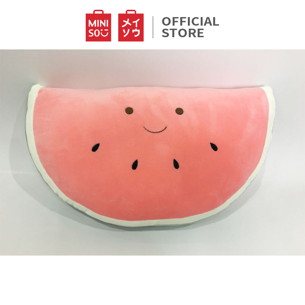 Gối hình dưa hấu Miniso Fruit Series Plush Toy (Watermelon ...