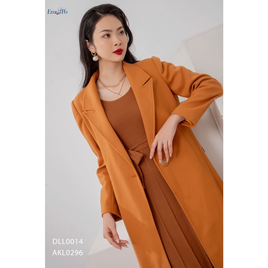 Đầm Len Dáng Xòe Emspo Đai Eo Rời Dll0014