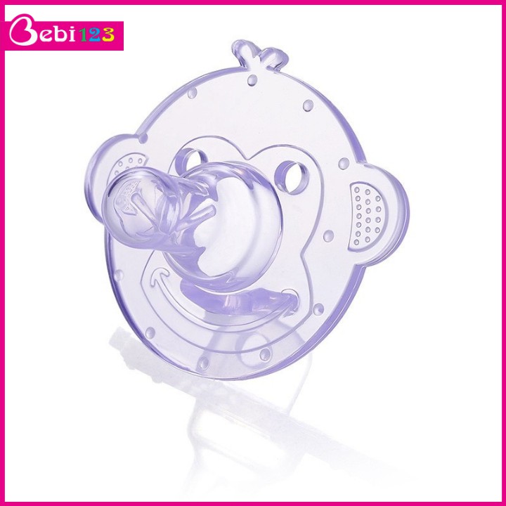 Núm ti giả silicon hình con vật đáng yêu cho bé