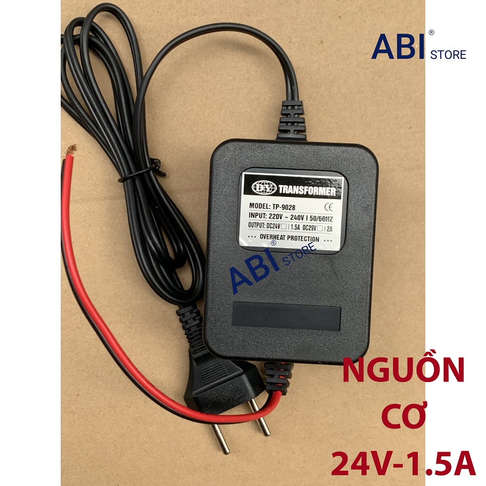 Đổi Nguồn Adapter Máy Lọc Nước 24V 1.5A Cao Cấp, Nguồn điện tử Switching adapter ( nguồn 24v 2A dùng được cho bơm 1.2A, 1.5A )