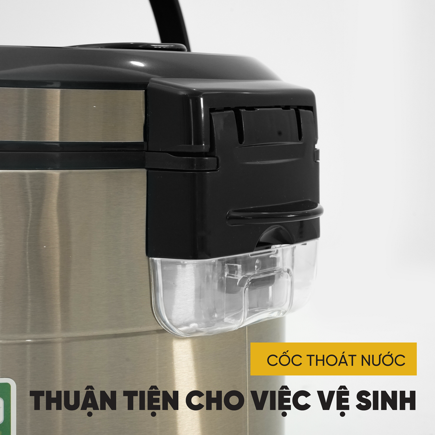 Nồi cơm điện 1.8L KUSCHELN lòng nồi hình niêu, chống dính hoàn toàn, công suất 700W chuẩn Đức, tiện lợi cho 4-6 người ăn - hàng chính hãng