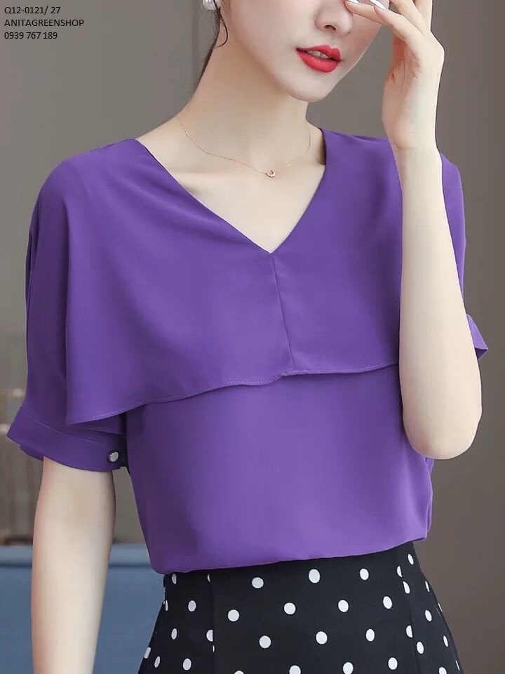áo kiểu tay cánh dơi (thời trang anitagreen) Q12-0121