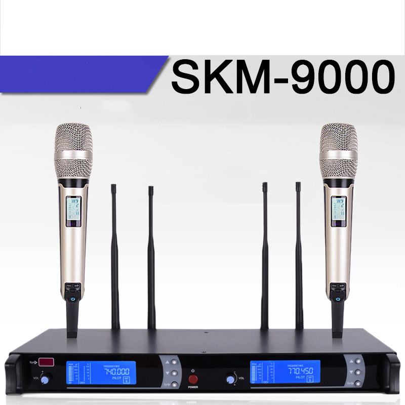 Micro Không Dây SENNHEISER SKM 9000 4 Râu Đầu Thu UHF - Âm Thanh Chuẩn, Bắt Sống Xa Và Mạnh, Hát Cực Hay Và Khả Năng Chống Hú Cao, Dàn Âm Thanh sáng rõ trung thực và độ chuyên nghiệp cao sóng cực mạnh.