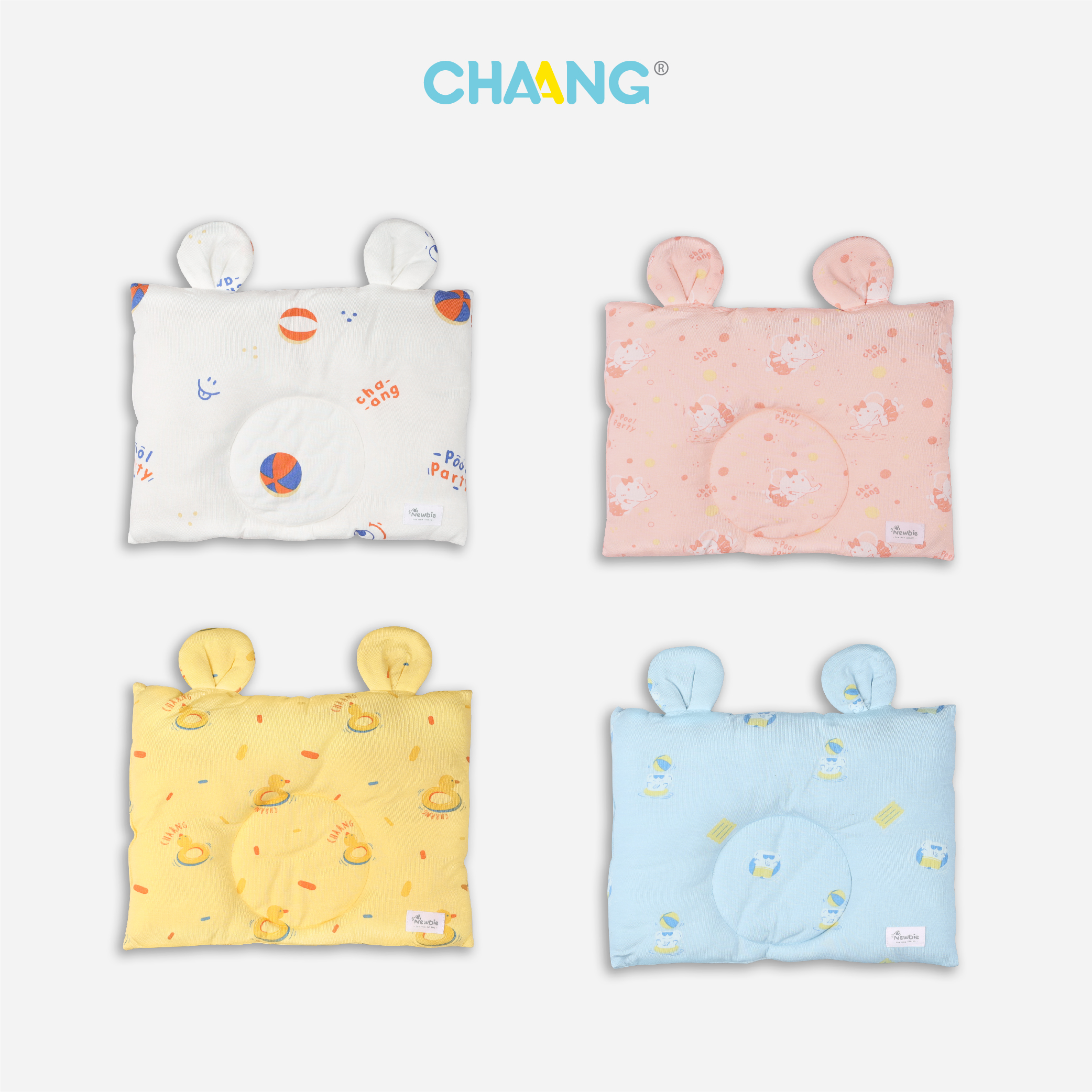 [CHAANG] Gối lõm cho bé sơ sinh Pool CHAANG